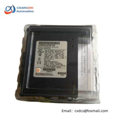 GE FANUC IC695ALG708-CB Analog Output Module: Advanced Control, Precision at Your Fingertips