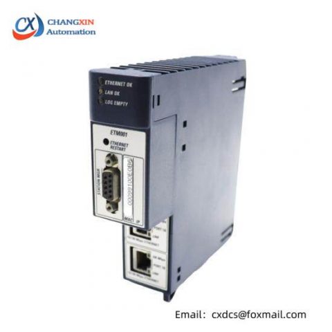 GE IC695ETM001-CD: Industrial Ethernet Interface Module for Advanced Control Systems