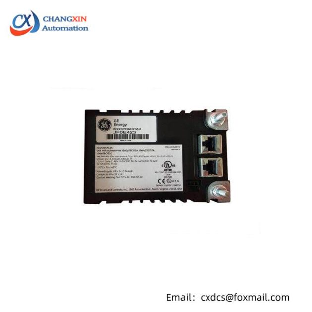 GE IS220YDIAS1AK - High-Performance Input/Output Module for Industrial Automation