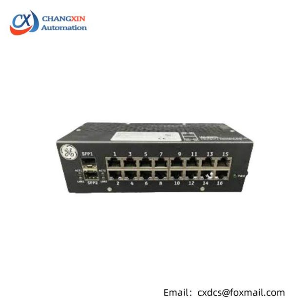 GE IS420ESWBH3A - Unmanaged Industrial Ethernet Switch with 8 Ports