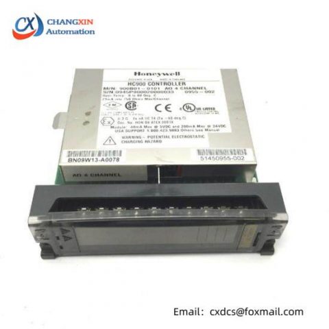 Honeywell 900B01-0101 HC900 4-Point Analog Output Module