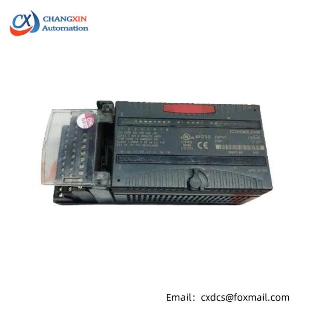 GE IC200MDL240: AC Input Module for Advanced Industrial Control Solutions