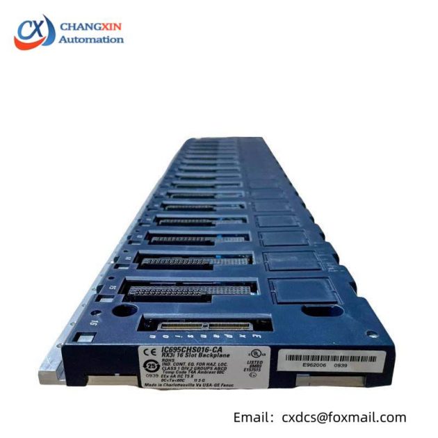 GE IC695CHS016 Universal 16-Module Slots Base