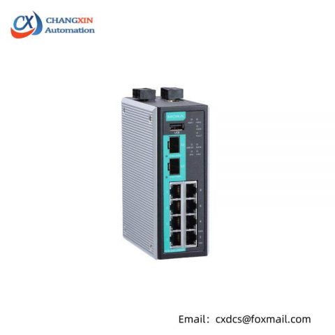 MOXA EDR-810-2GSFP Industrial Secure Router Switch - High-Speed, Secure Networking for Manufacturing Environments