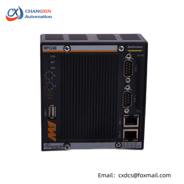 Bachmann MX213 MX200 Processor Module with 512MB Card
