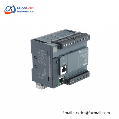 Schneider TM221CE24R Controller M221 24IO Relay Ethernet Module