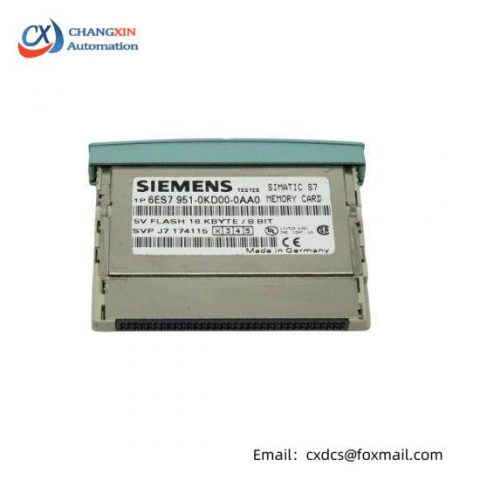 Siemens 6ES7 951-0KD00-0AA0: High-Performance Flash Memory Module