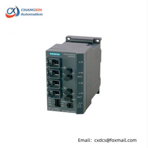 SIEMENS SCALANCE X204-2BB10-2AA3 Managed Industrial Ethernet Switch