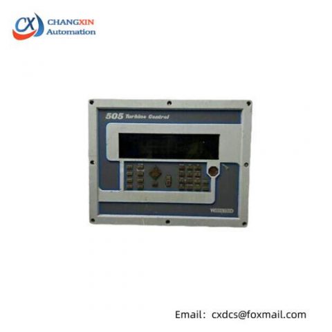 Woodward 9907-167 - Microprocessor-Based Control System with Program Upload/Download Capability