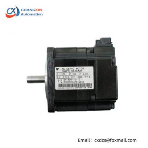 Yaskawa SGMPS-01ACA21 Servo Motor, Precision Control, High Efficiency