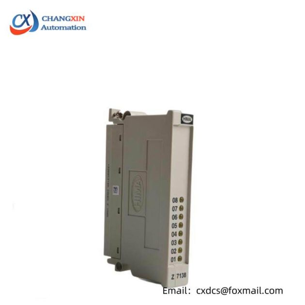 HIMA Z7138 Digital Output Module - 8 Channel, Precision Control for Industrial Automation