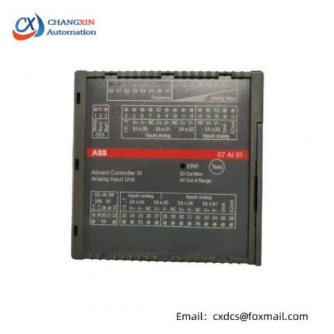 ABB 07AI91 WT91 GJR5251600R0202 Analog Input Module