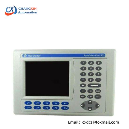 GE 2711P-B6C20A PanelView Plus 600 Color PLC Module