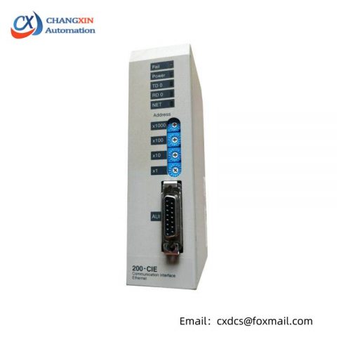 ABB 200-CIE Ethernet Communication Interface, High-Speed Data Transfer Solutions