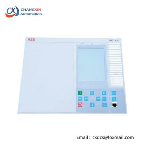 ABB REC670 1MRK000008-NB Bay Control Display