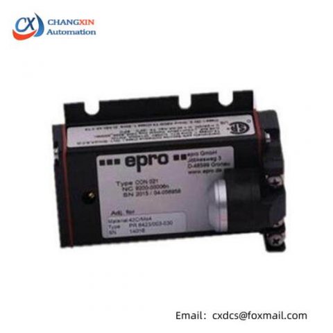 EMERSON A6125 Piezo Vibration Monitor, Precision Monitoring for Industrial Controls