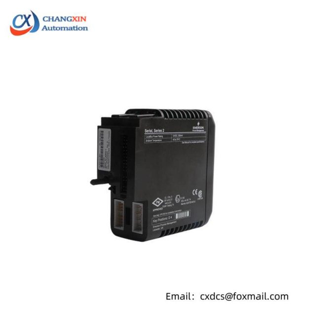 Emerson KJ3222X1-BA1 12P2532X072 Analog Output Module for Industrial Automation