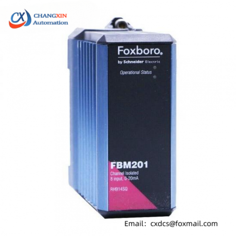 Foxboro FBM201 RH914SQ - Channel Isolated 8 Input Control Module