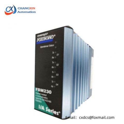 FOXBORO FBM230 P0926GU Operation Control/Signal Processing Module