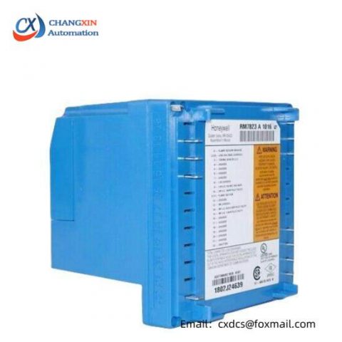 Honeywell RM7823A1016 - Microprocessor-Based Burner Control Module for Industrial Automation