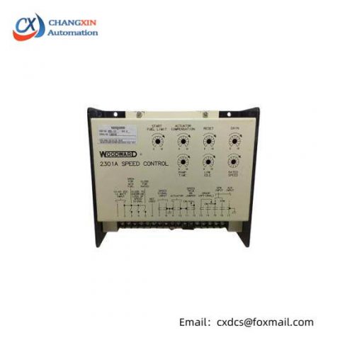 Woodward 9905-131: Industrial Control System Speed Control Module
