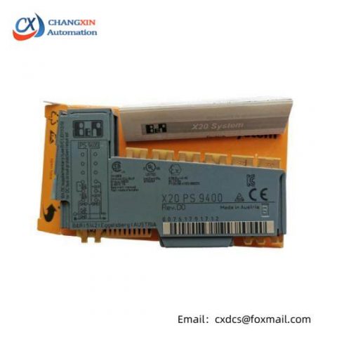 B&R X20PS2100 Power Supply Module: Precision Engineering for Industrial Control