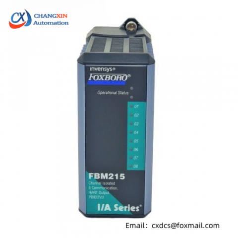 FOXBORO FBM215 P0917TQ Output Module; Manufacturer: FOXOBORO